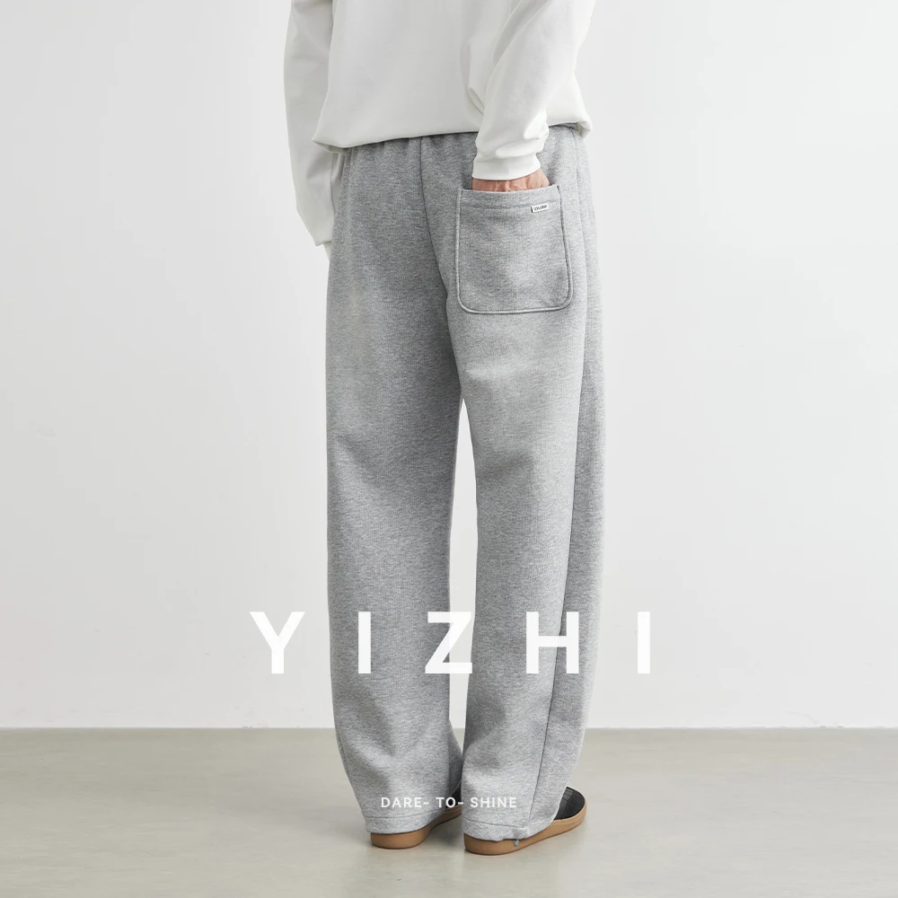 American Style Men's Loose Straight Leg Sports Pants Spring Autumn Trendy New Casual Trousers Comfortable Fit Fashionable