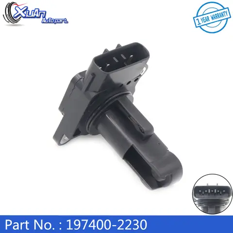 XUAN MAF MASS AIR FLOW METER SENSOR For Jaguar Land Rover Mazda 3 6 626 2 3 323 F P B CX-7 Suzuki Volvo 13800-63J00 197400-2230