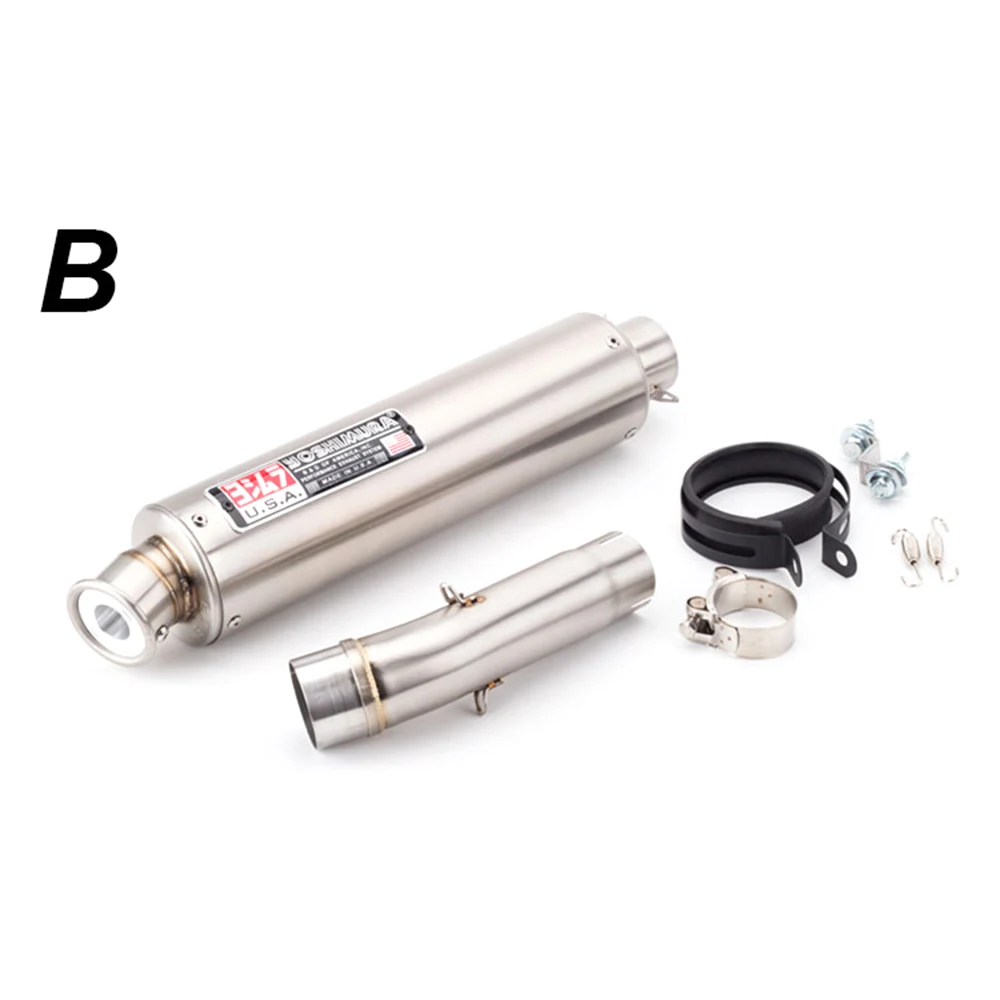 Universal High Quality Modified Motorcycle Exhaust Pipe For  Exhaust Muffler CB400 92-98 VTEC 99-10 view 4
