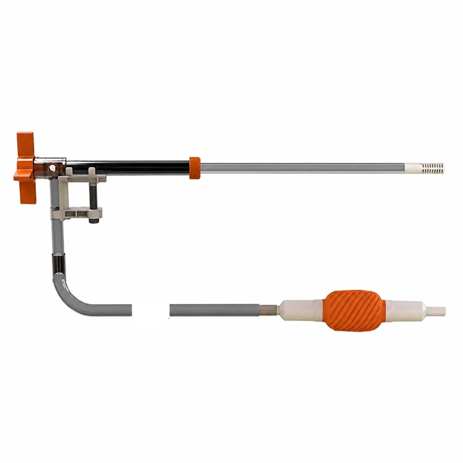 Aquarium Maintenance Tool Hand-Operated Manual Siphon Pump Aquatic Pets Tank