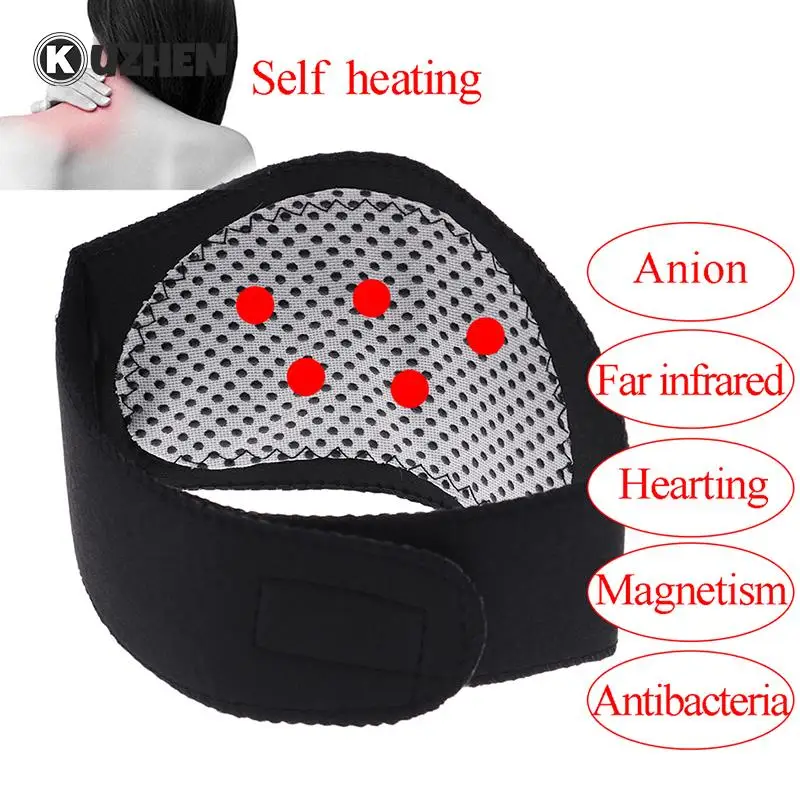 

Self Heating Neck Massager Tourmaline Magnetic Therapy Neck Massager Vertebra Protection Spontaneous Heating Belt Body Massager