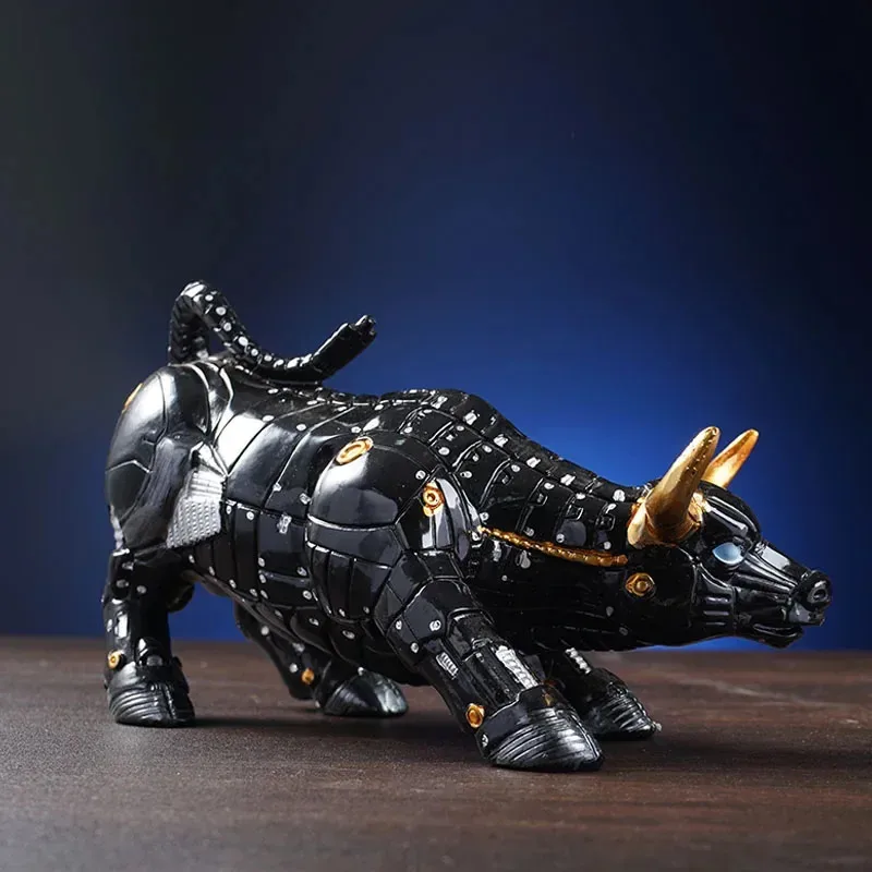 Futuristic Bull Robot Sculptur - Home Office Marketing avaliação e preço