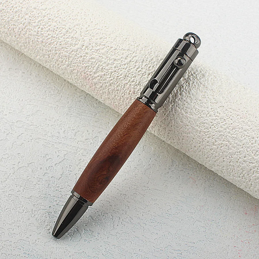 

High Quality Wood Metal wood ballpoint pen 0.7MM Nib Writing Ink Pen School Office Supplies Gift Pens