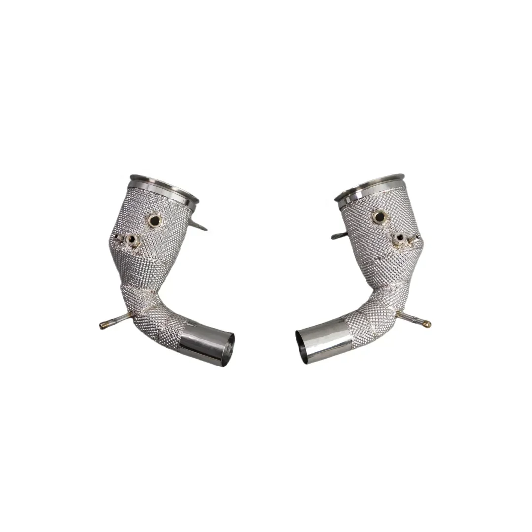 

304ss Exhaust Downpipe for Porsche 992 4s 992 Turbo S Exhaust Pipe