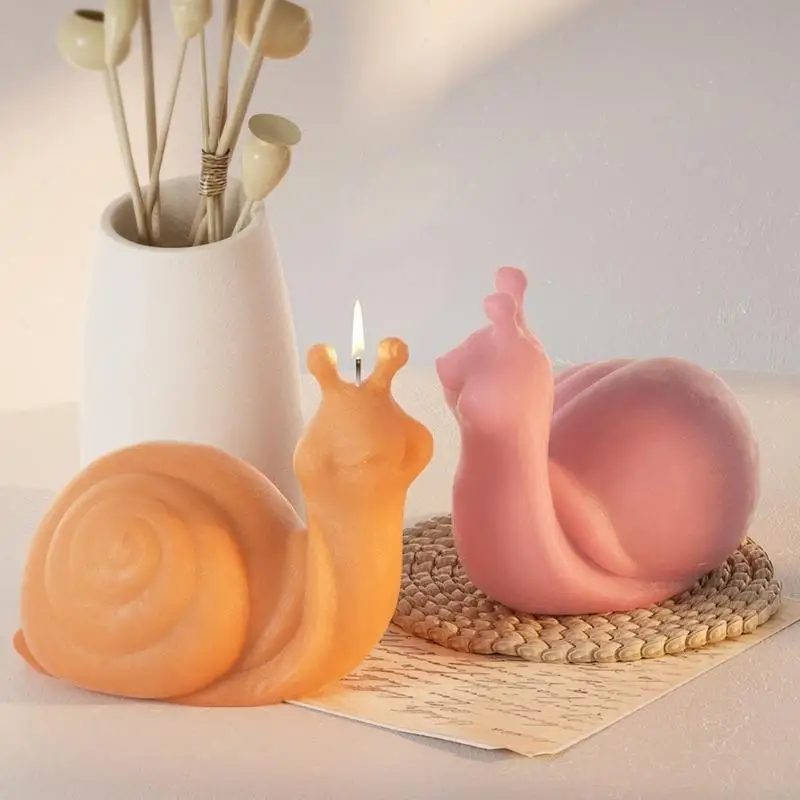 

DIY Snail Ornament Silicone Mould Crystal Resin Plaster Casting Mold Handmade