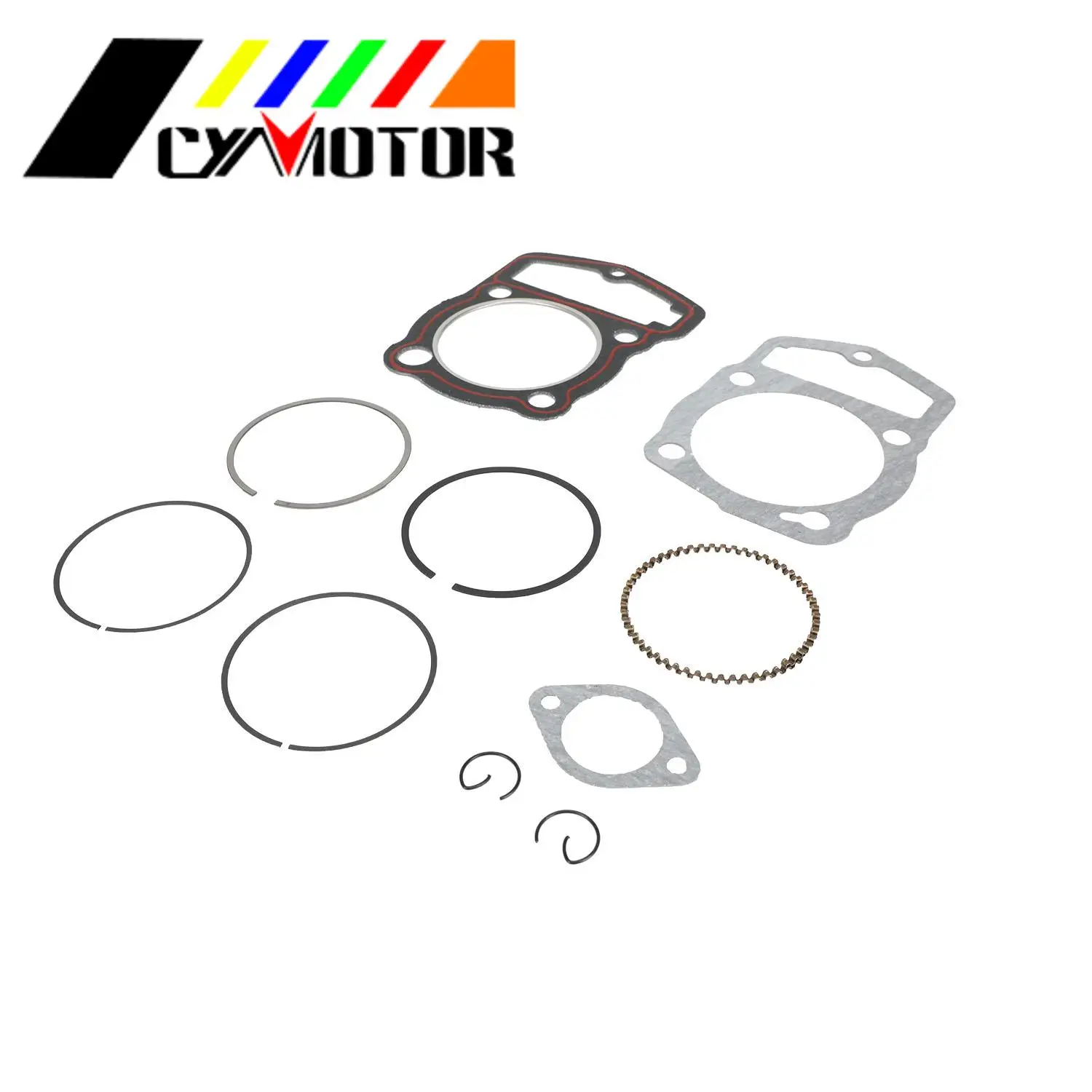 65.5mm Motorcycle Cylinder Piston Kit For Honda SL230 1997-2008 XR230 2003-2008 CRF230F 2003-2019 SL XR CRF 230cc image 3