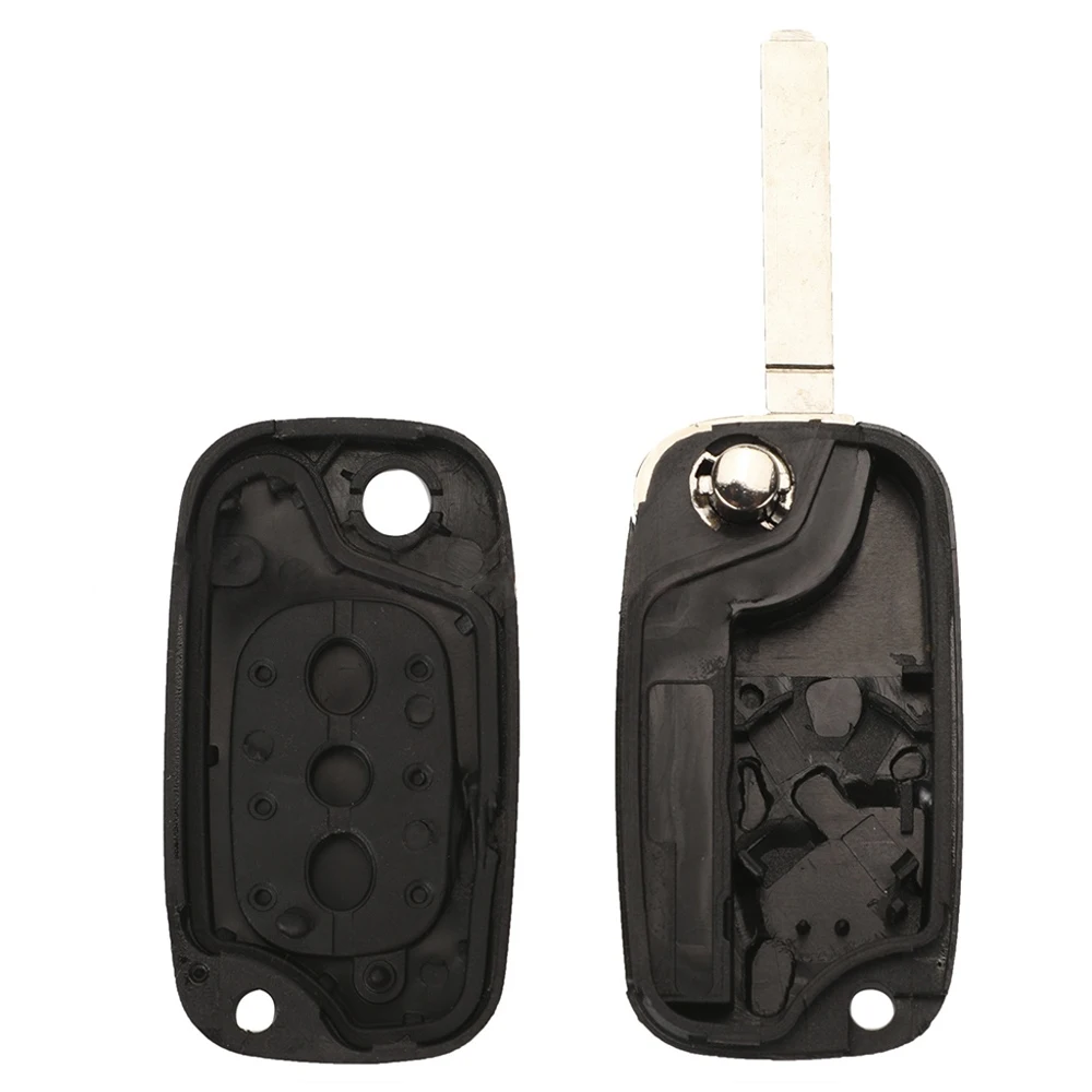 1pc 2/3 botões remoto chave do carro escudo para renault clio 3 kangoo mestre modus twingo 2006-2016 substituição caso chave de lâmina sem cortes