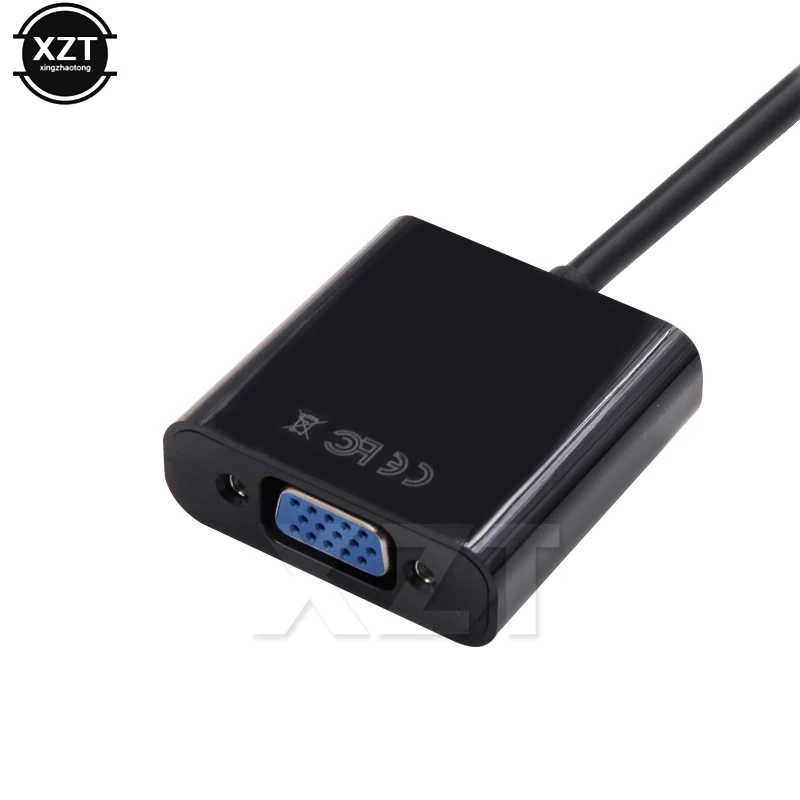 Full HD 1080P DVI-D DVI To VGA Adapter Video Cable Converter 24+1 25Pin to 15Pin Cable Converter for PC Computer Monitor