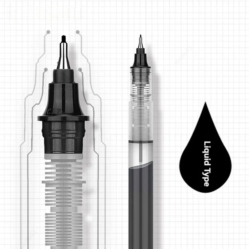 Capacity Quick Dry Waterproof Art Markers Fineliner Brushs Pen Sketch Drawing comics Pigment Line Pens Hand Lettering Supplies