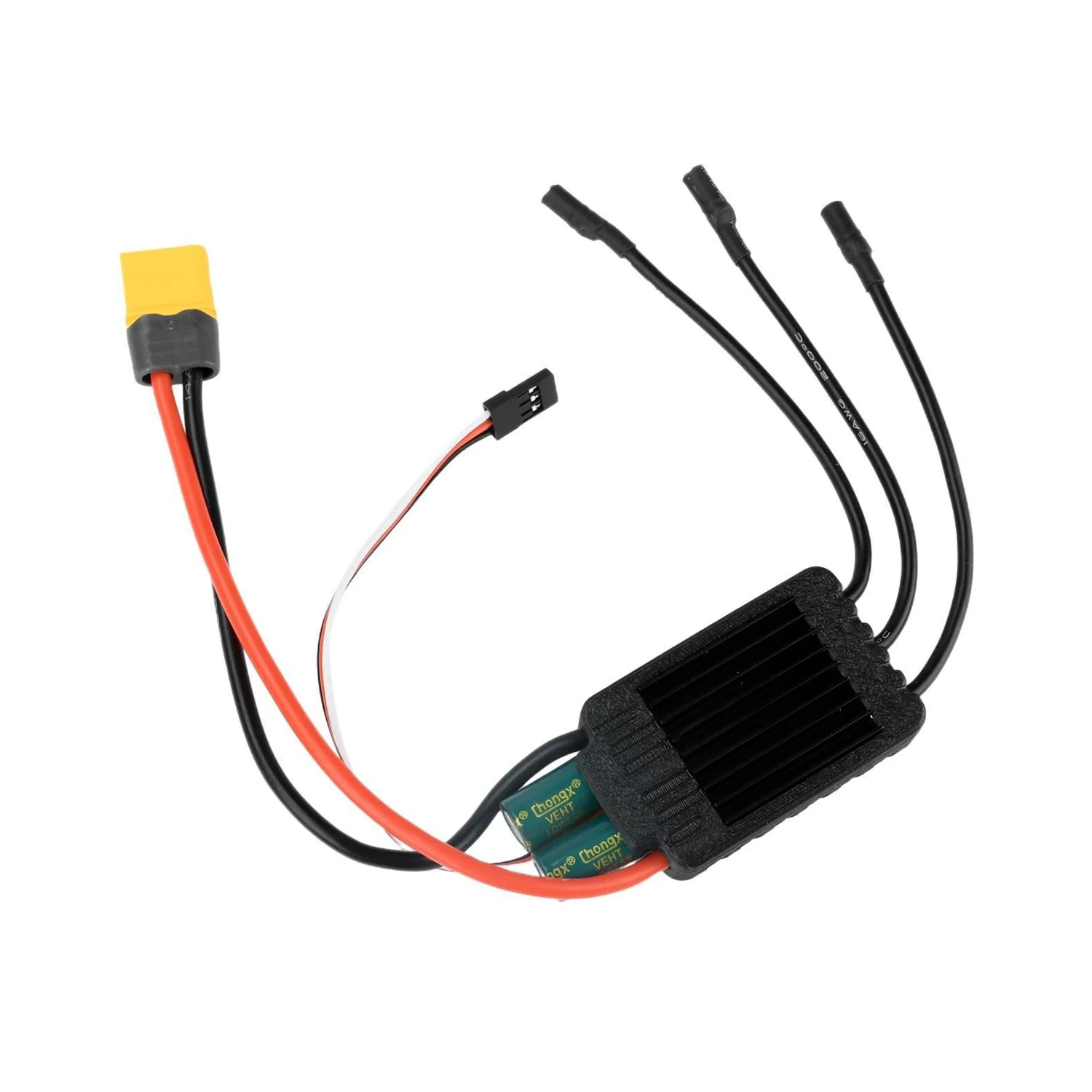 AM32 Electronic Speed Controller 120A Max Brushless ESC Built-in 5.2V/4A 7.2V/3.5A BEC 3-6S Multiple Protection for RC Car Model