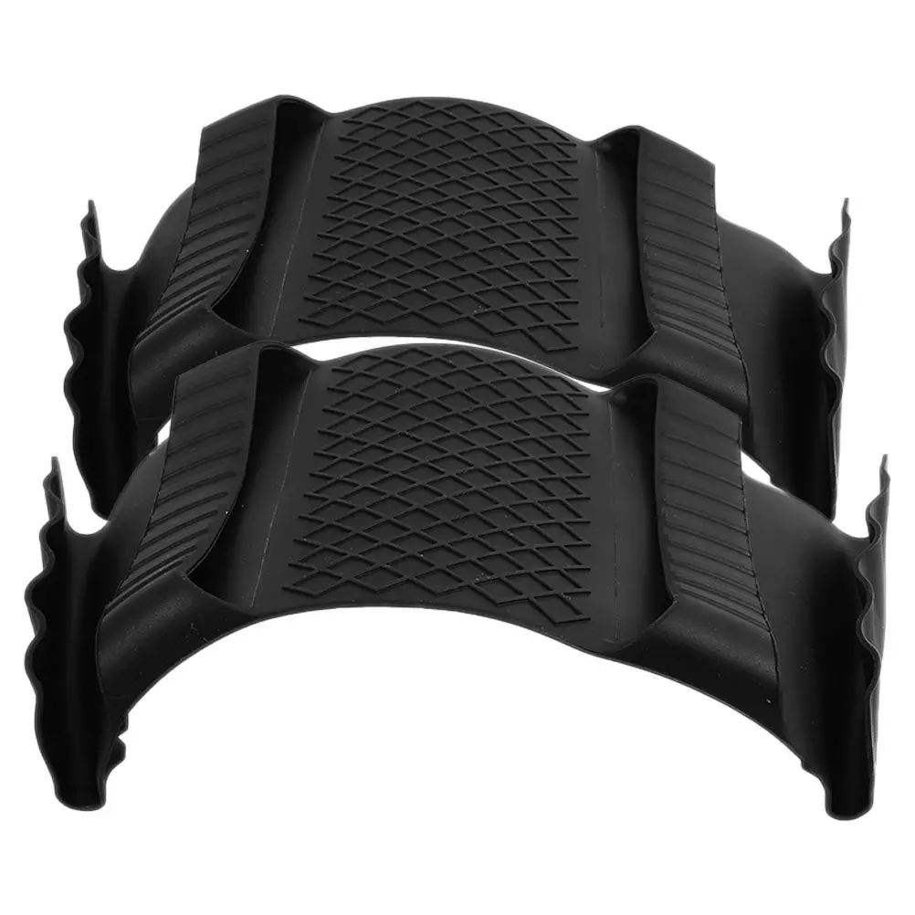 2Pcs Bread Slicer Guard Set with Heat Resistant Silicone Oven Mitts Kitchen Gadget for Uniform Slicing Baking Pizza Toast