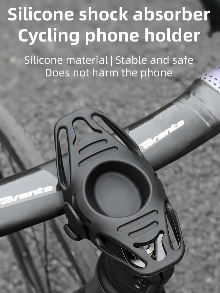 AliExpress NONE High Elastic Silicone Mobile Phone Holder Universal Road Bicycle Phone Mount Portable MTB Cell Phone Bracket Bike Accessories