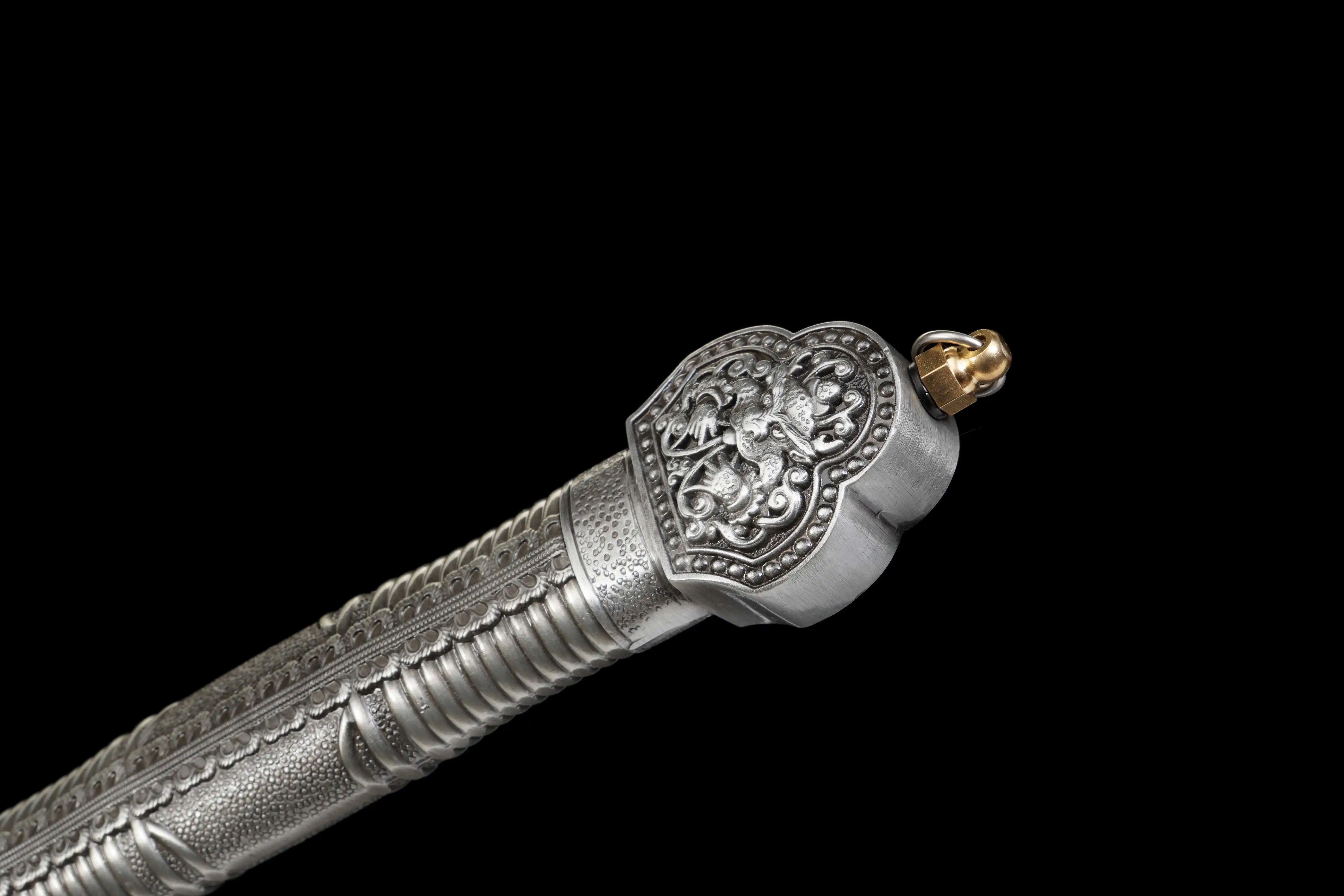 Chinese Lightning Viper Sword, Practical Martial Arts Training Sword, Ideal Gift for Wushu Enthusiasts, Blade Unsharpened