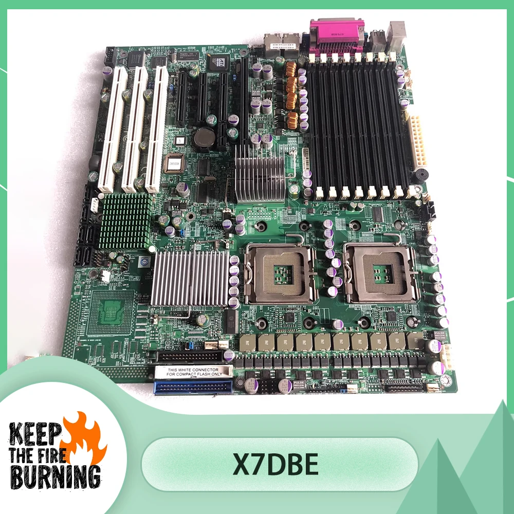 LGA771 Dual Channel Server Motherboard 5000P  Supports 54 Dual Channel Xeon Motherboard X7DBE