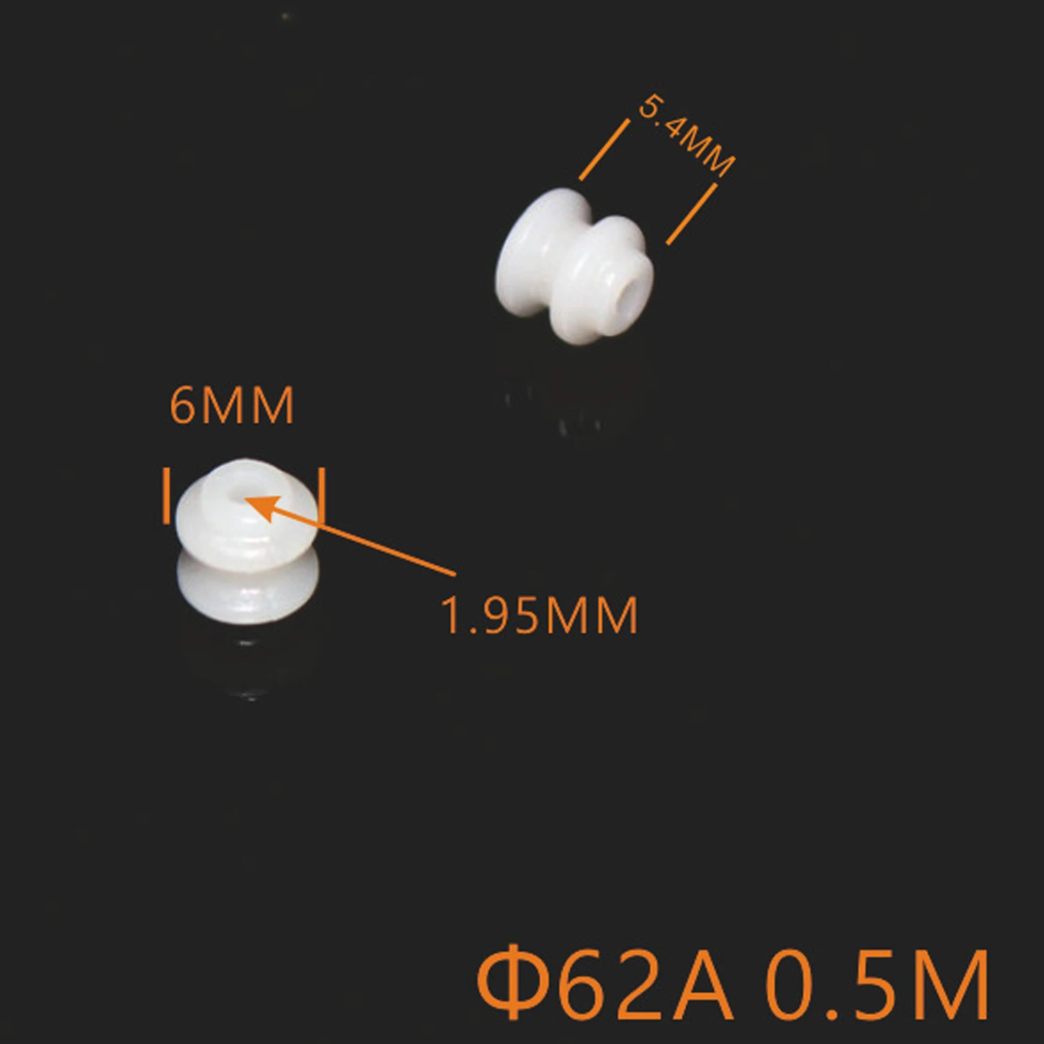 100 قطعة 62A مايكرو بكرة بلاستيكية صغيرة عجلة 2*6 مللي متر بكرة صغيرة والعتاد توقيت عجلات Dia.6mm رمح ضياء. 2 مللي متر 1.95 مللي متر المحرك لعبة