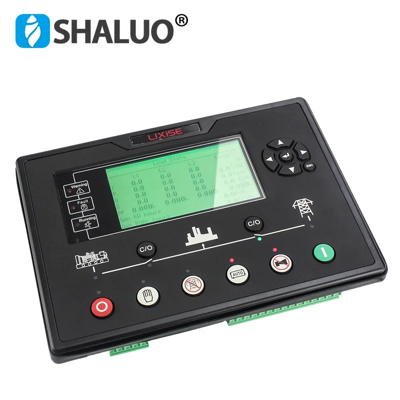 LIXiSE LXC7110 LXC7120 LCD AMF Auto Start Diesel Generator Controller Panel GSM GPRS Control Modules