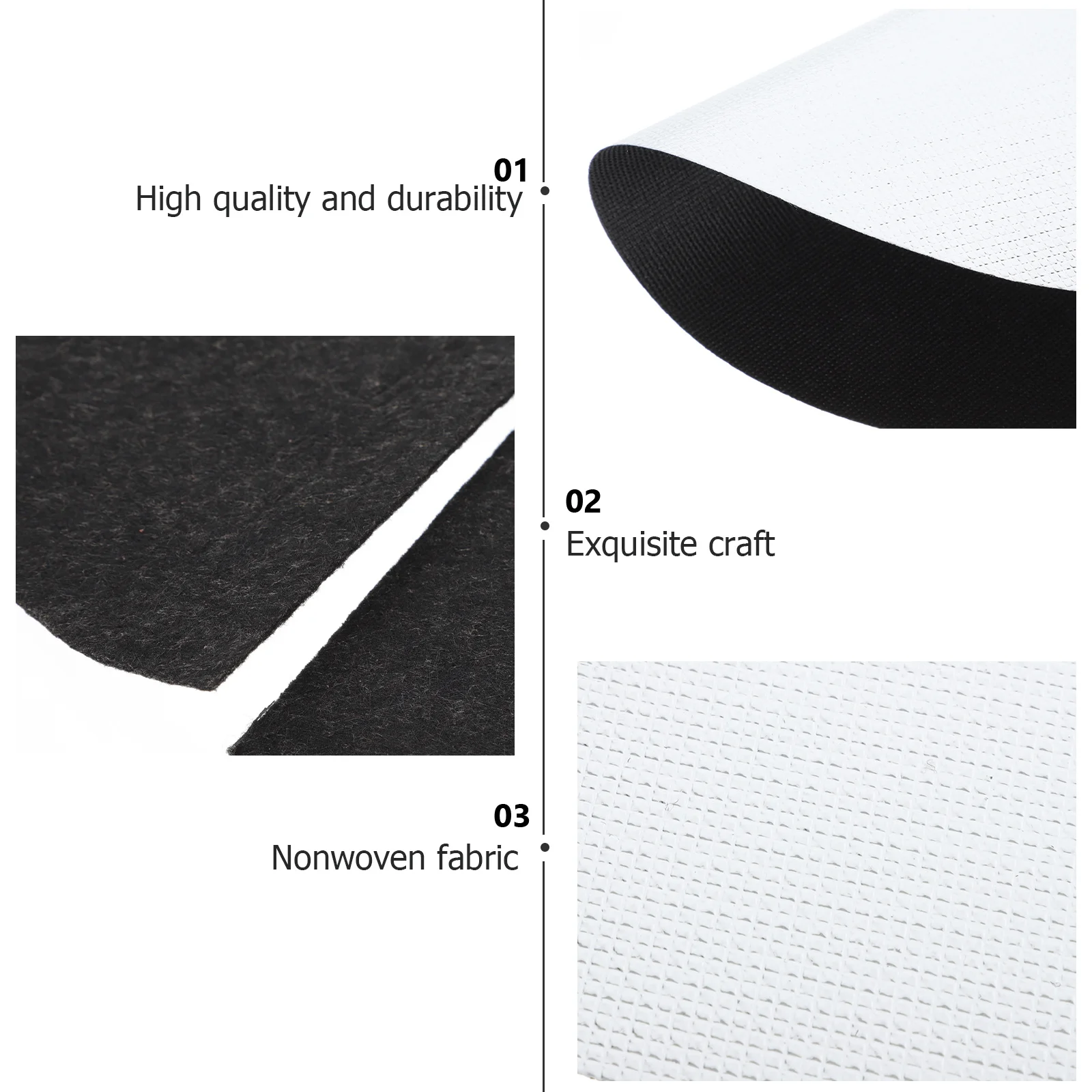 

20Pcs Non-Woven Weeding Cloth Durable Ground Cover for Gardening Orchard Tree Protection Mulch Biodegradable Mat