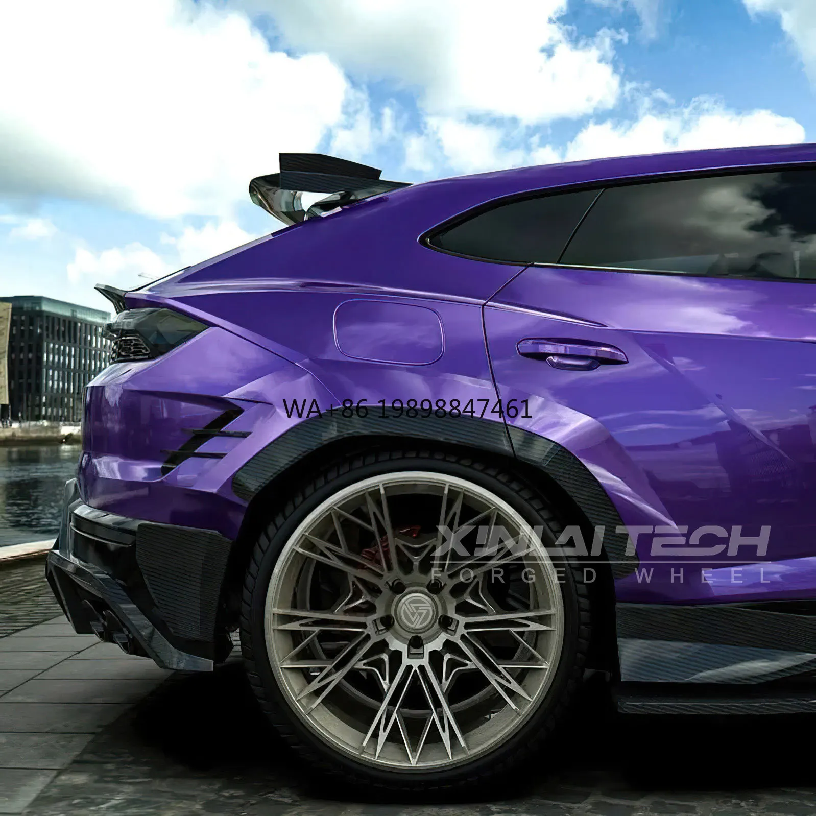 

XL Bronze Finished Super Concave 1-piece Monoblock Custom Forged Wheels 5x120 5x112 5x114.3 Racing Car Wheel