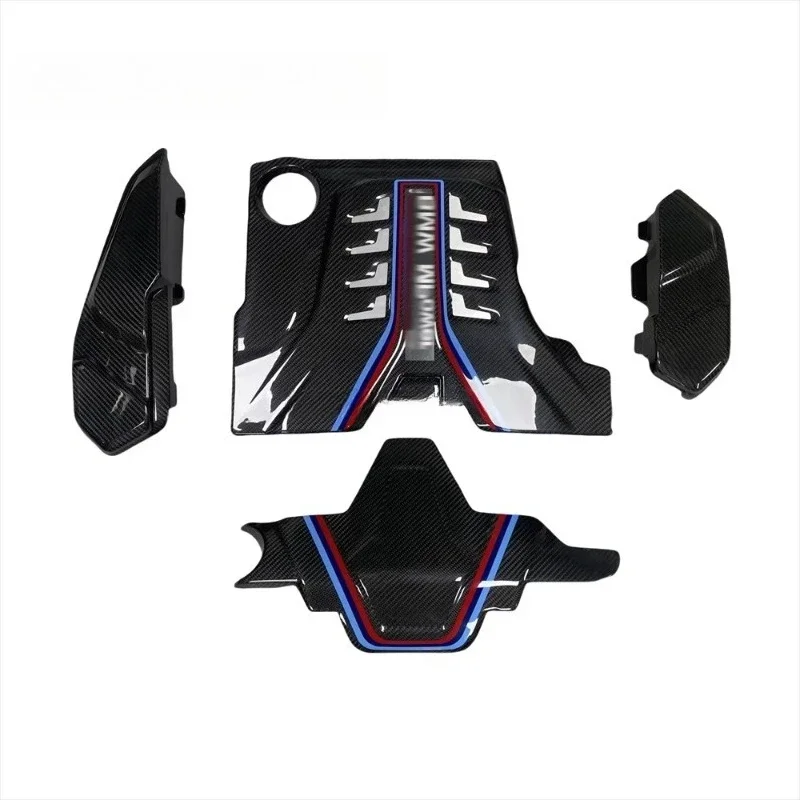 

MP Style Dry Carbon Fiber Engine Cover Engine Bay for BMW F90 M5 F91 F92 M8 F93 Engine Compartment Upper Cover