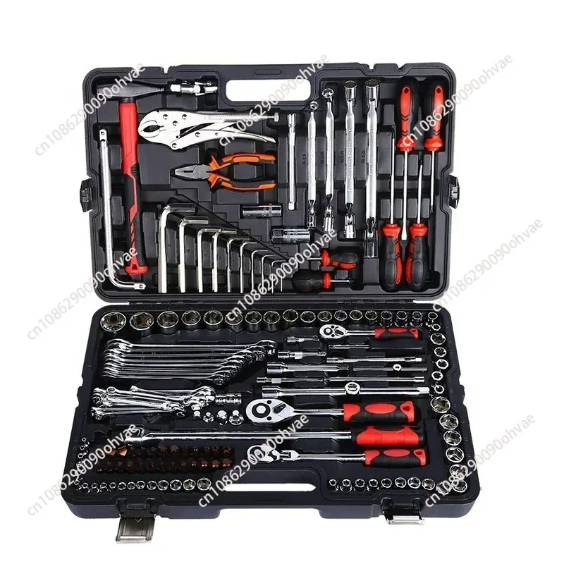 Socket Wrench Spanner Tools Box Set Mechanic Socket Set Wrench Auto Repair Tools 147PCS