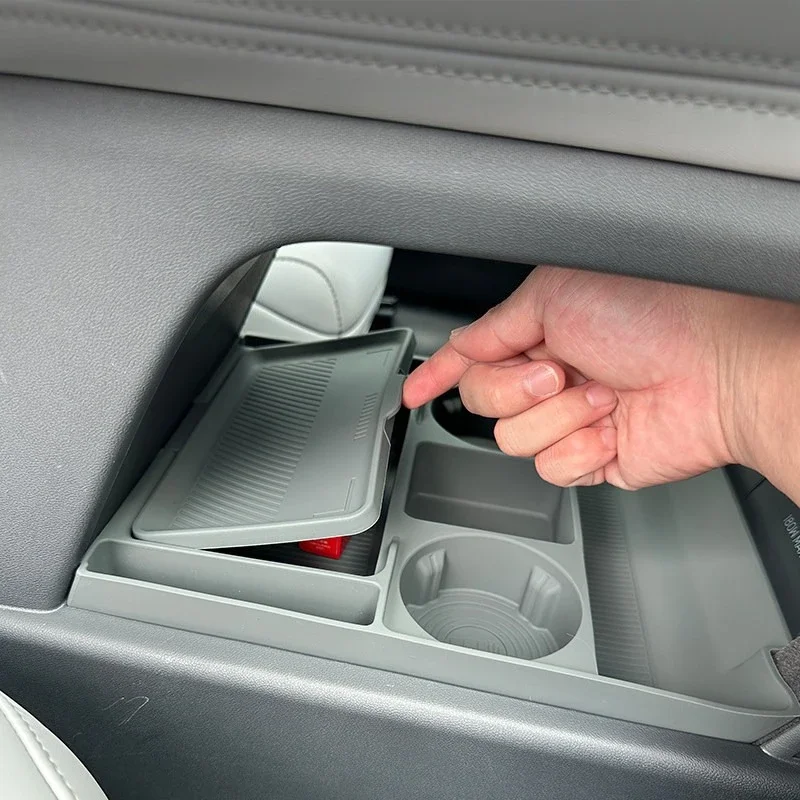 Lower Center Console Tray ABS Custom Fit Storage Organizer Box for Armrest For XPENG G6 2026 Interio Modification Accessories