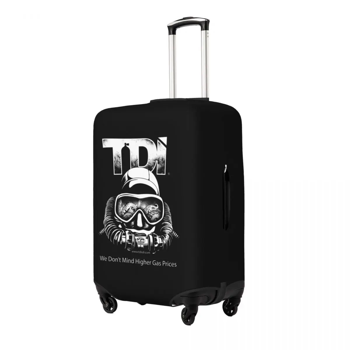 

Dive Scuba Diving - Helmet Basic Suitcase Cover Protection Elastic Trip Luggage Protector Covers for 18-32 Inch
