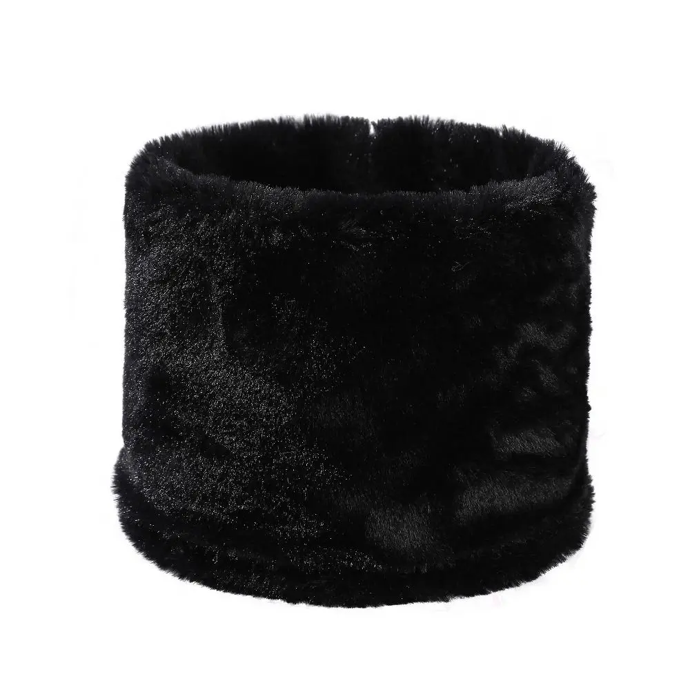 

New Windproof Winter Plush Scarf Coldproof Keep Warm Cycling Face Mask Thick Fleece Neck Scarves Men Women