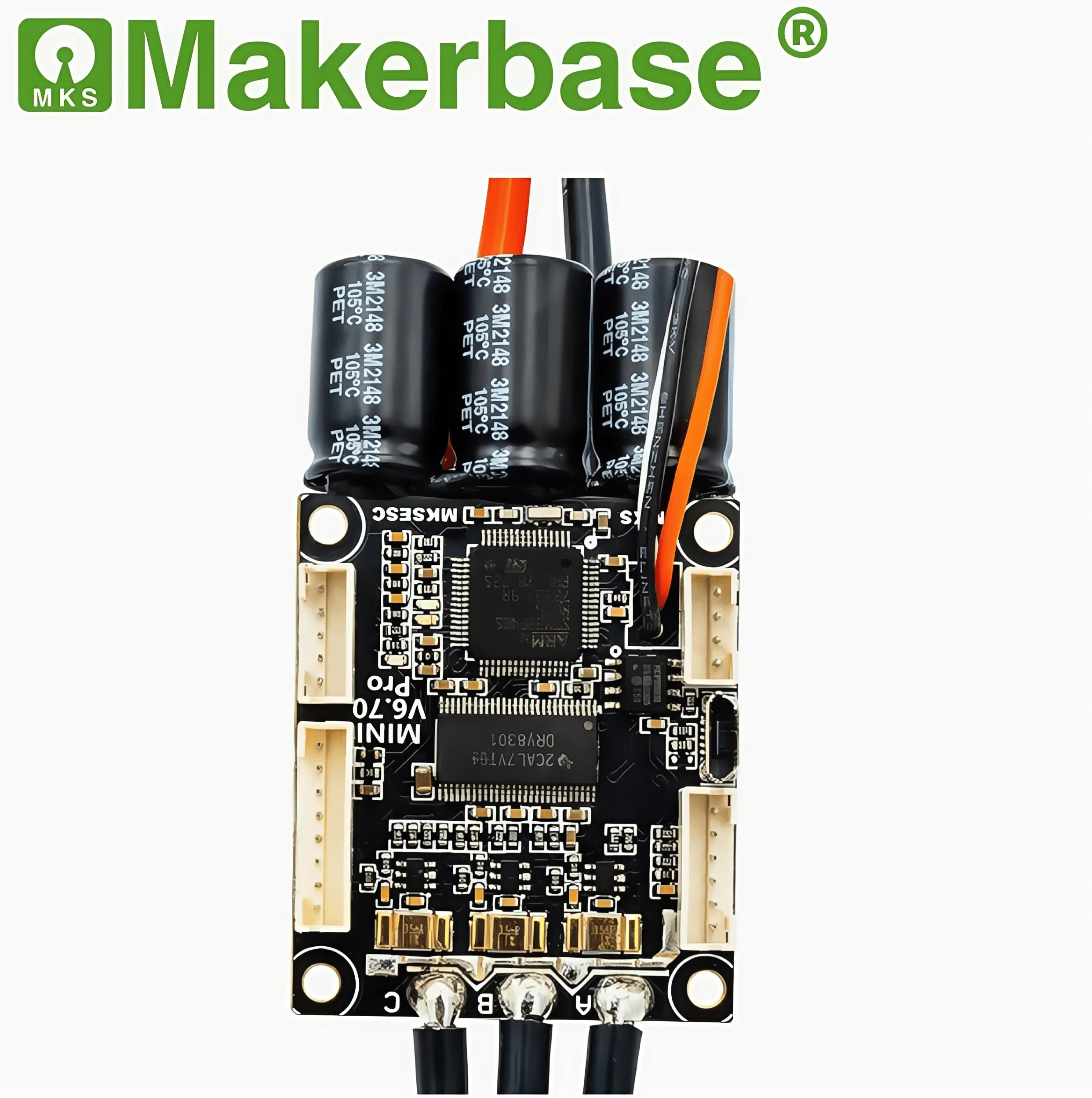 Makerbase VESC MINI V6.7 Pro Benjamin ESC Flugzeugmodell FOC Bürstenloser Motor VESC6