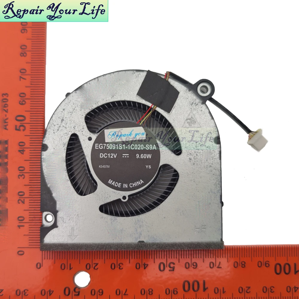CPU GPU Cooler Fan For Acer Nitro V 15 ANV15-41 ANV15-52 ANV15-51 N23Q22 Laptop Cooling Radiator EG75091S1-1C020-S9A 1C040-S9A