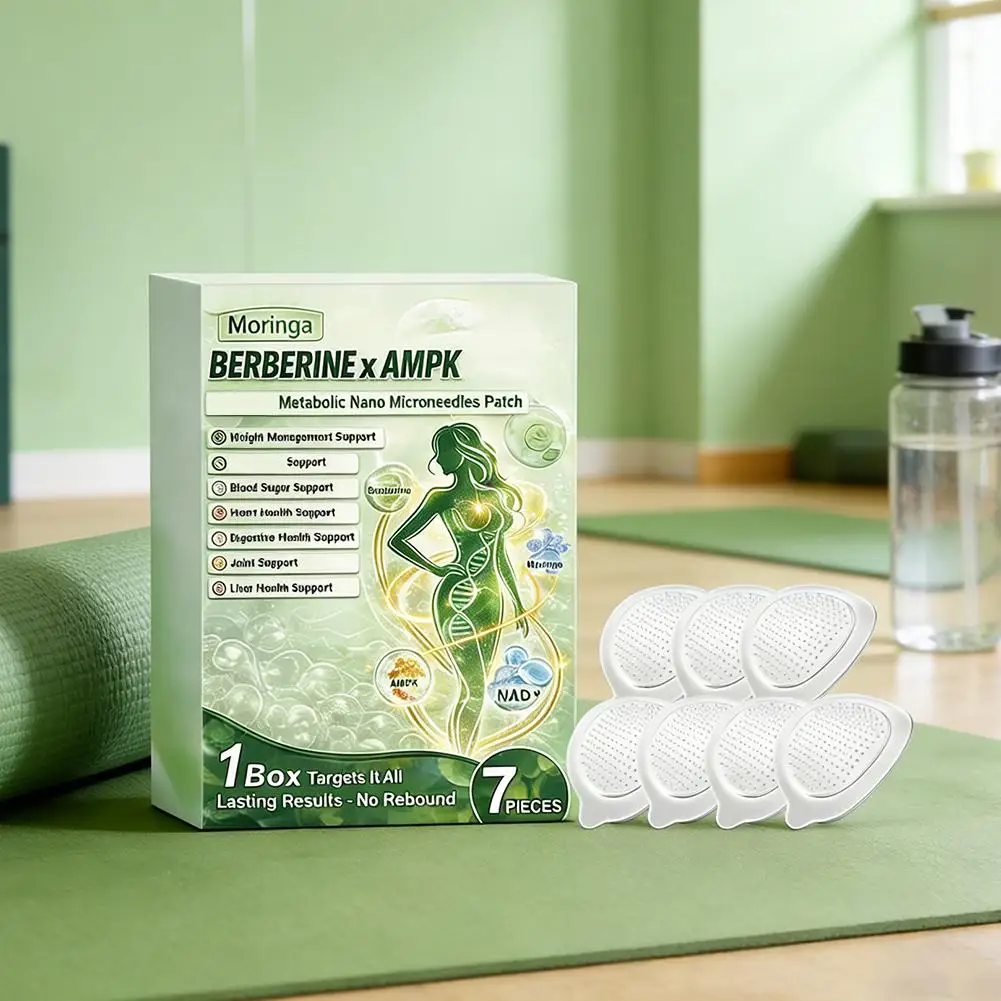 Multi Functional Moringa Metabolism Nanometer Patch Integrates Weight Care Blood Sugar Balance And Overall Internal Organ Health