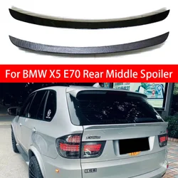 For 2006--2013 BMW X5 E70 Rear Middle Spoiler Wings Tail Lip Spoiler High Quali ABS Plastic Tuning Body Kit Accessories Styling