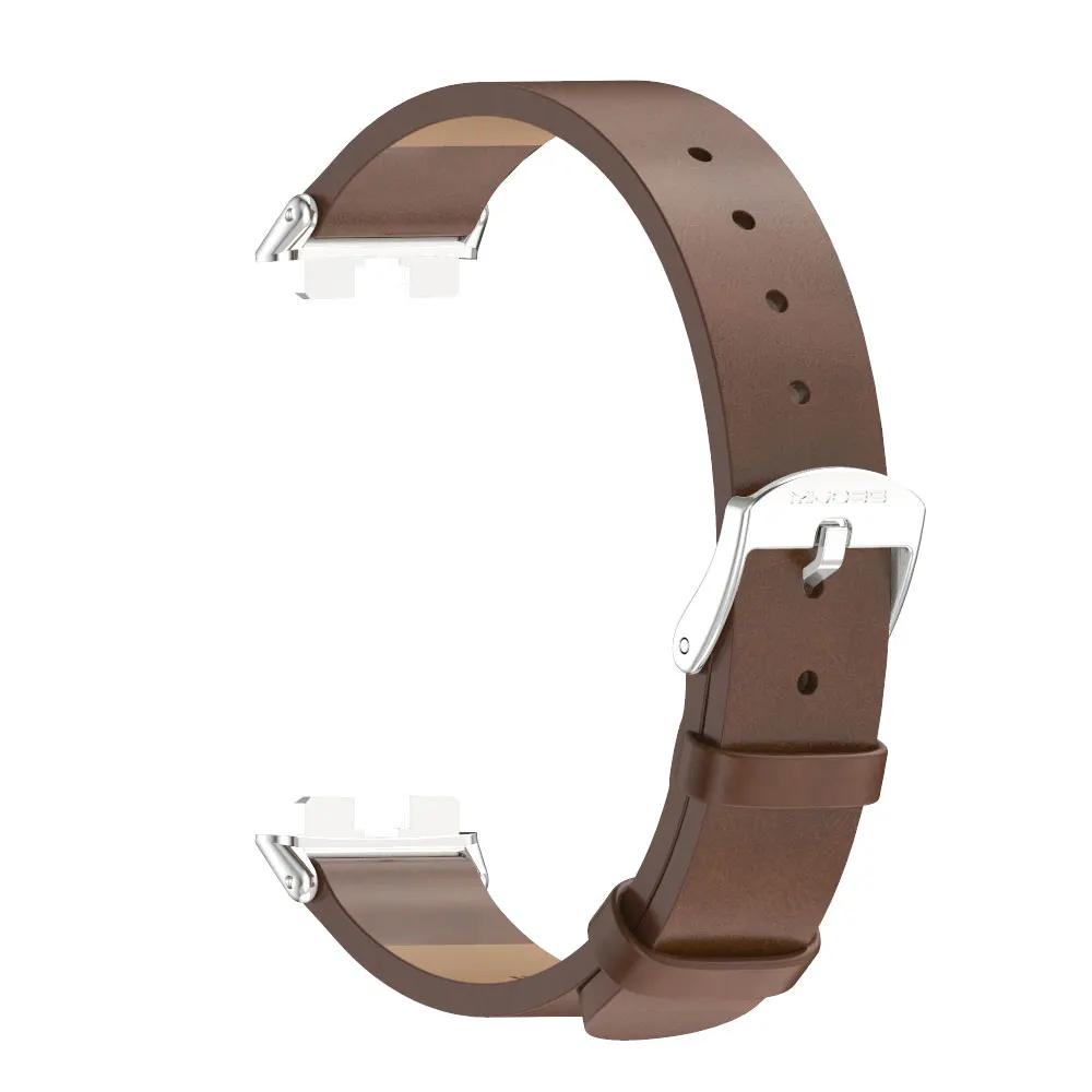 สายหนังสําหรับ Huawei Band 10 9 8 สร้อยข้อมือเปลี่ยนเข็มขัดนาฬิกาสําหรับ Huawei Band 10