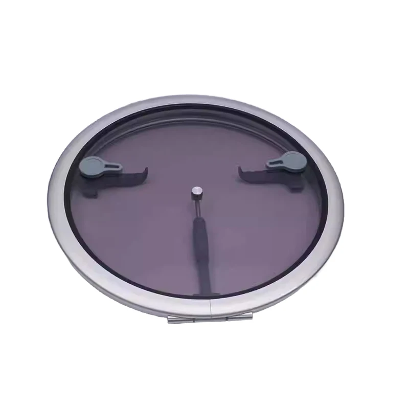 Aluminium Boat Porthole Anti-Corrosion Aluminum Frame Round Marine Window Acrylic Deck Hatch for Boat Yacht Waterproof Portlight