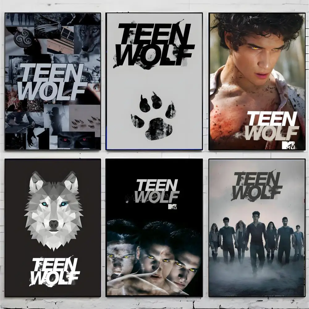 Supernatural Drama T-Teen Wolf Poster Premium Decor Art & Gift for Household Lounge Home Ornaments