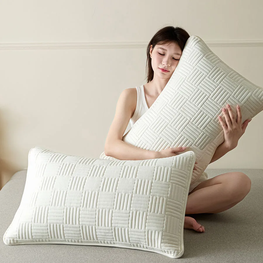 1pc luxurious waterproof pillowcase, sweat-proof and antibacterial pillowcase protector for household use (without pillow core)