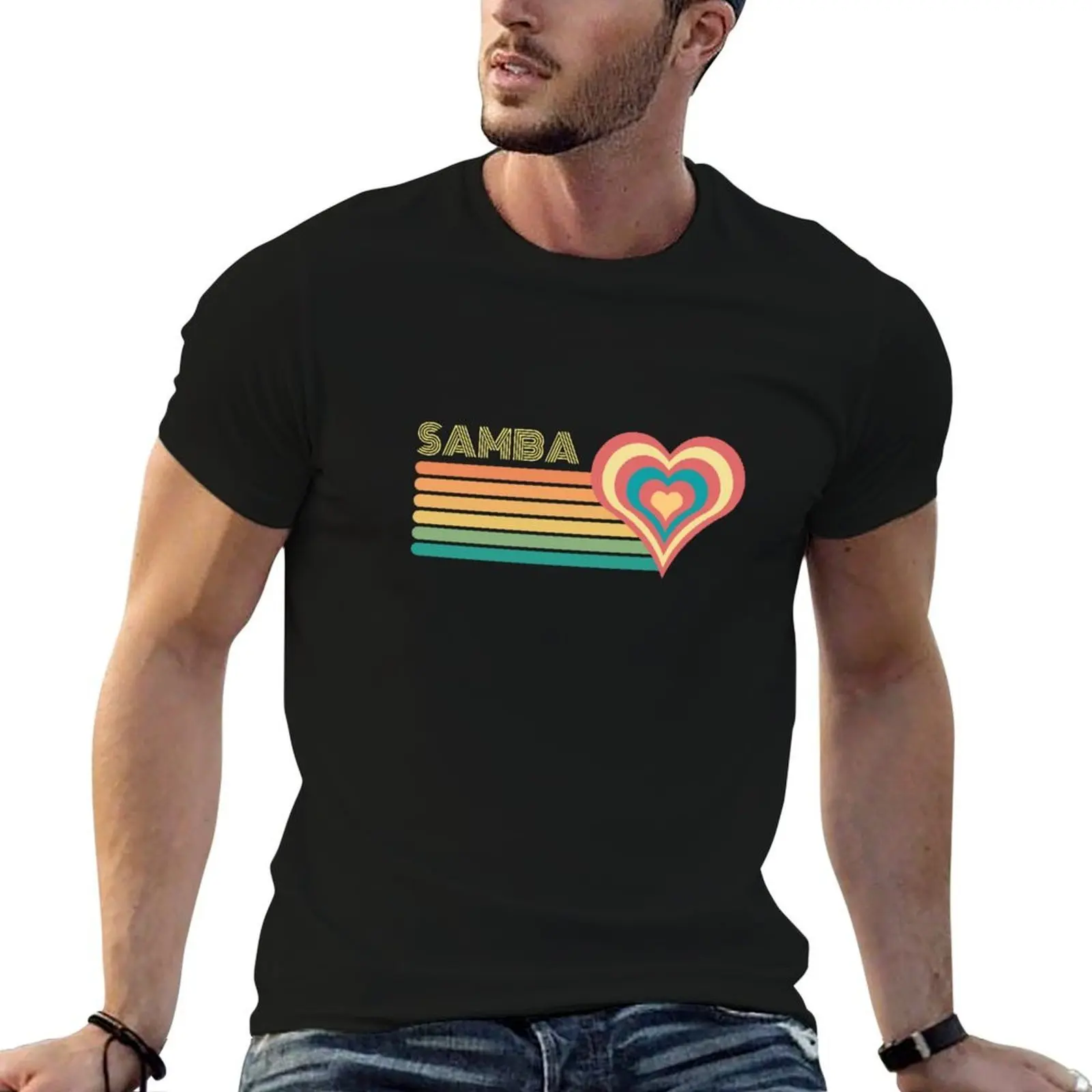 Samba Love T-Shirt vintage graphic tee custom t-shirts Men's t shirts