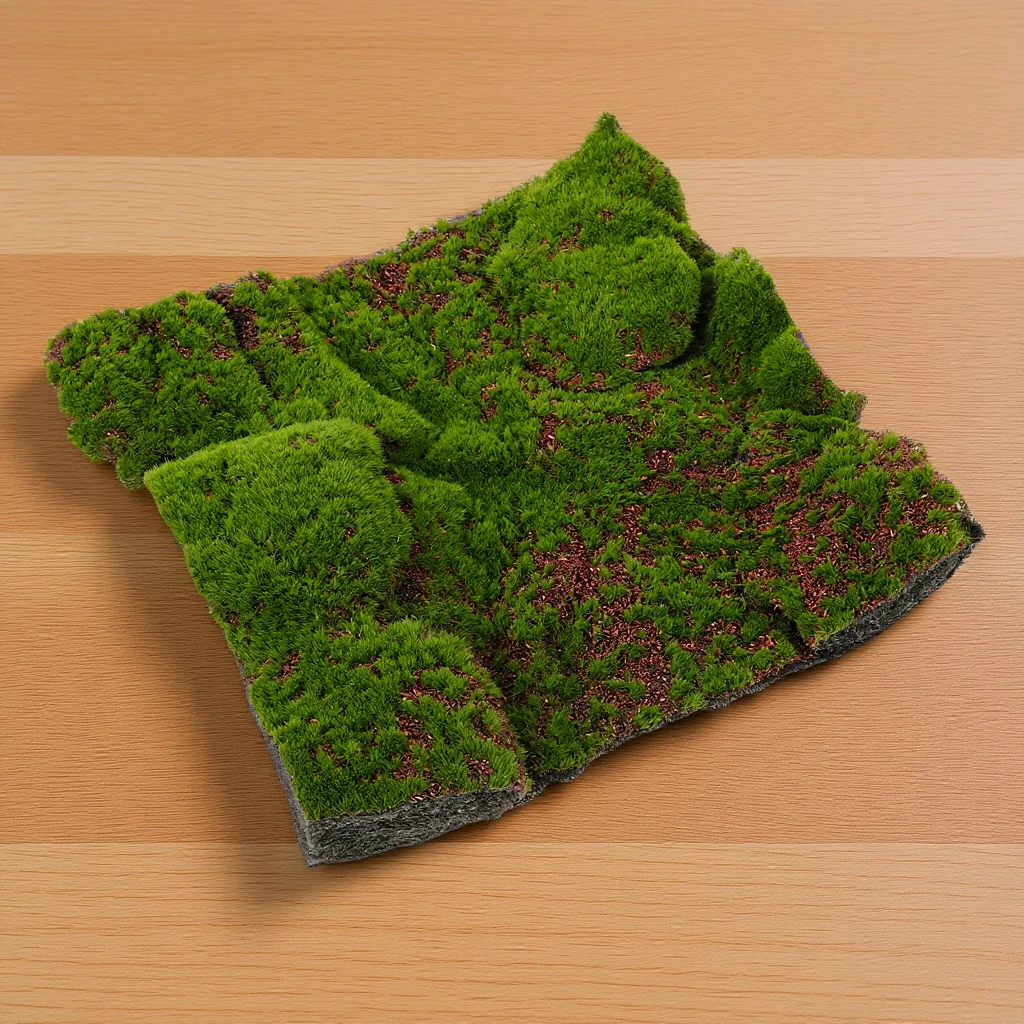 

Fake Moss Mat Artificial Turf for Decor Simulation Green Moss Mat Landscaping Garden Decor Indoor Outdoor Lawn Imitation Grass