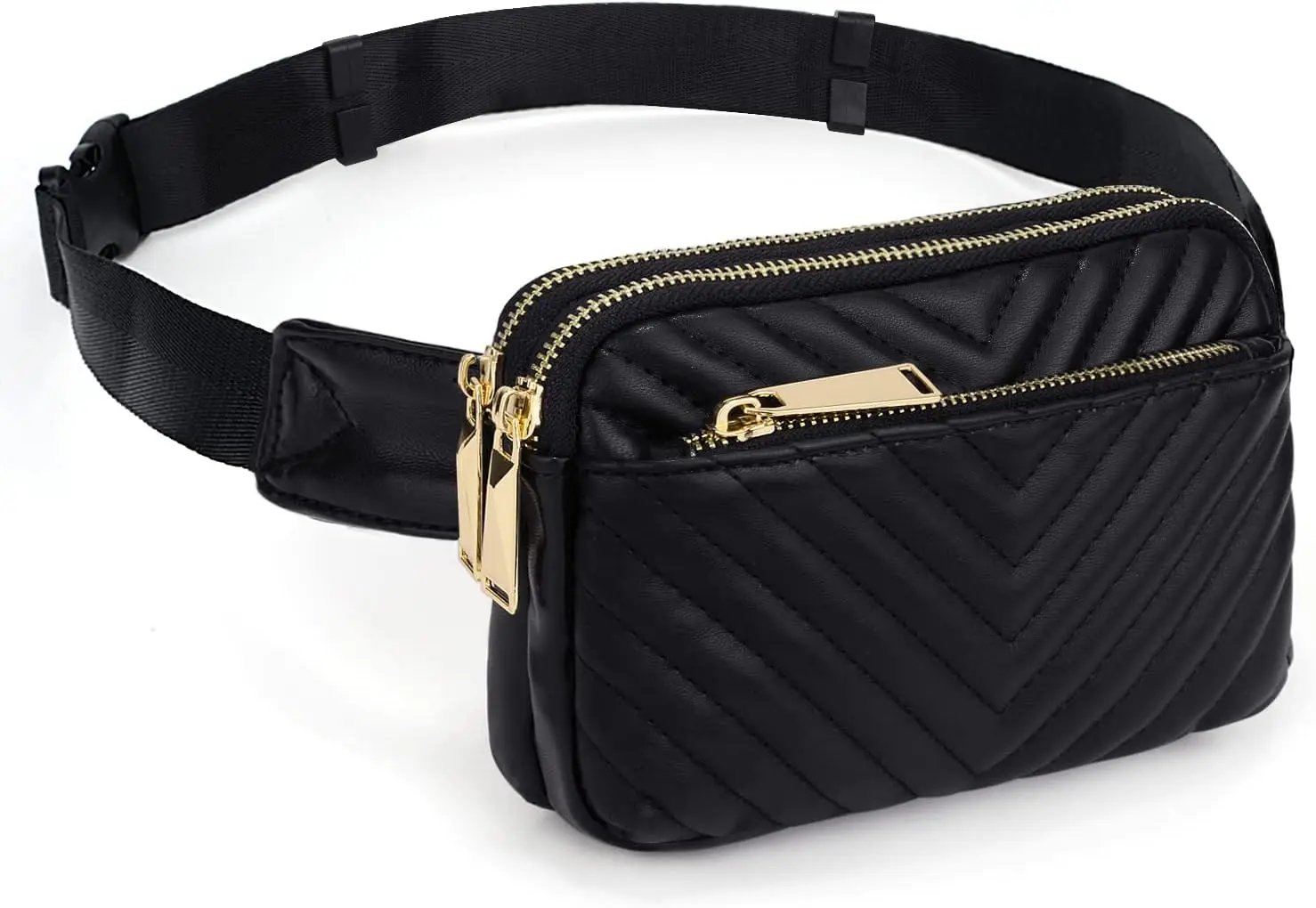 

Women's Crossbody Fanny Pack, Trendy Fashion Belt Purse for Outdoor Shopping Travel Hiking