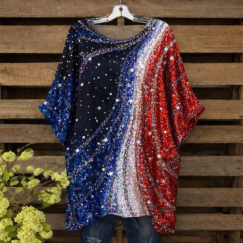 Casual Digital Print Maxi Skirt Women's Full Sleeve Midi Skirt plus Size Women's Fashion Independent Station Clothing