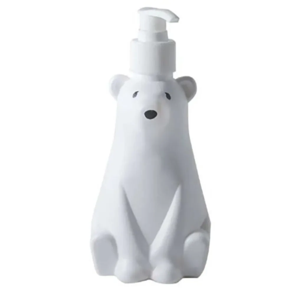 450ml Cute Bear Shape Soap Dispenser Liquid Shampoo Shower Gel Lotion Dispensing Bottle Hand Sanitizer Kitchen Press Pumps - view 5