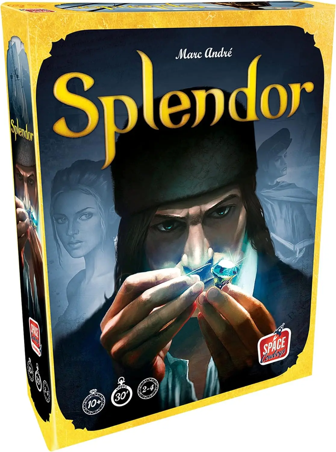 Space Cowboys UNBOX NOW | Splendor | Board Game | Ages 10+ | 2 to 4 Players | 30 Minutes Playing Time