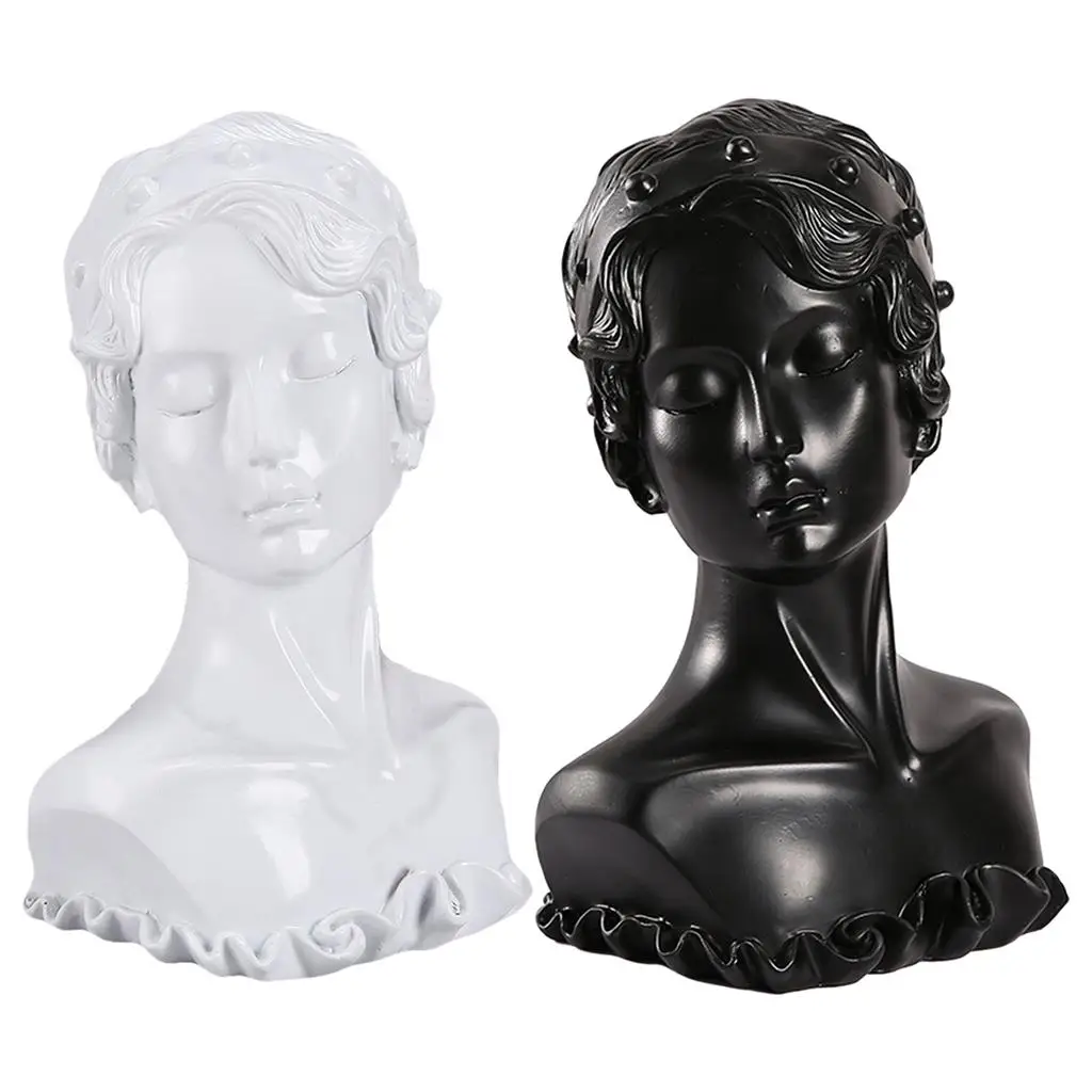 

Ожерелье, серьги, демонстрация бюста, цепочка-держатель, манекен для женщин, Личное использование, домашняя организация, стабильный, простой в использовании подарок