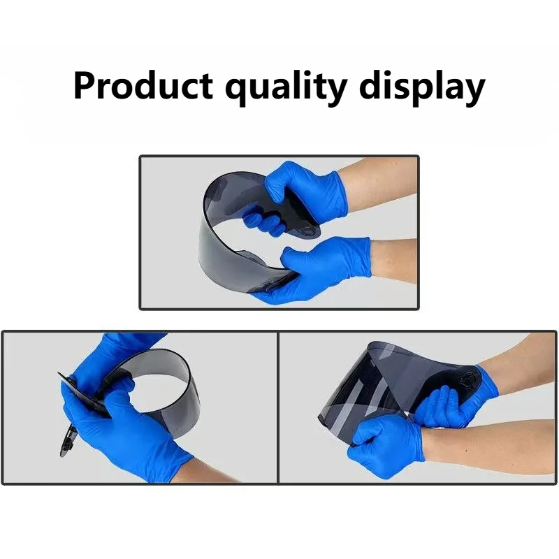 For LS2 Explorer Carbon Explorer MX701 Helmet Visor Lens Motorcycle Helmet Shield Motocross Detachable Replacement Sunshield - view 4