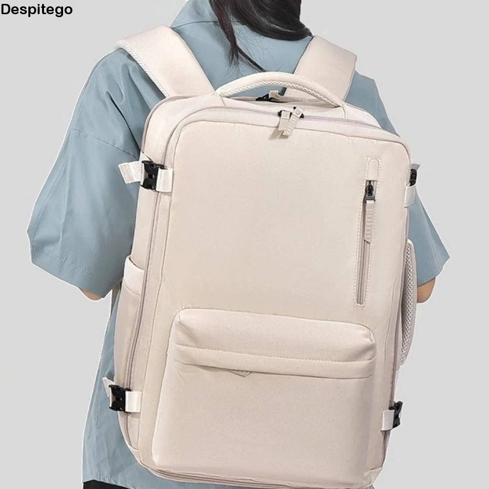 Dry and Wet Separation Travel Luggage Backpack Anti-Theft Waterproof Nylon Laptop Bag Multiple Pockets Oxford