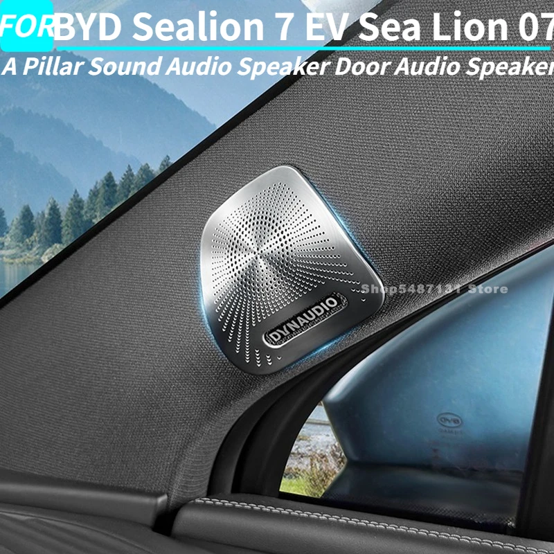 

A Pillar Sound Audio Speaker Door Audio Speaker for BYD Sealion 7 EV Sea Lion 07 Interior Accessories 2024 2025 2026