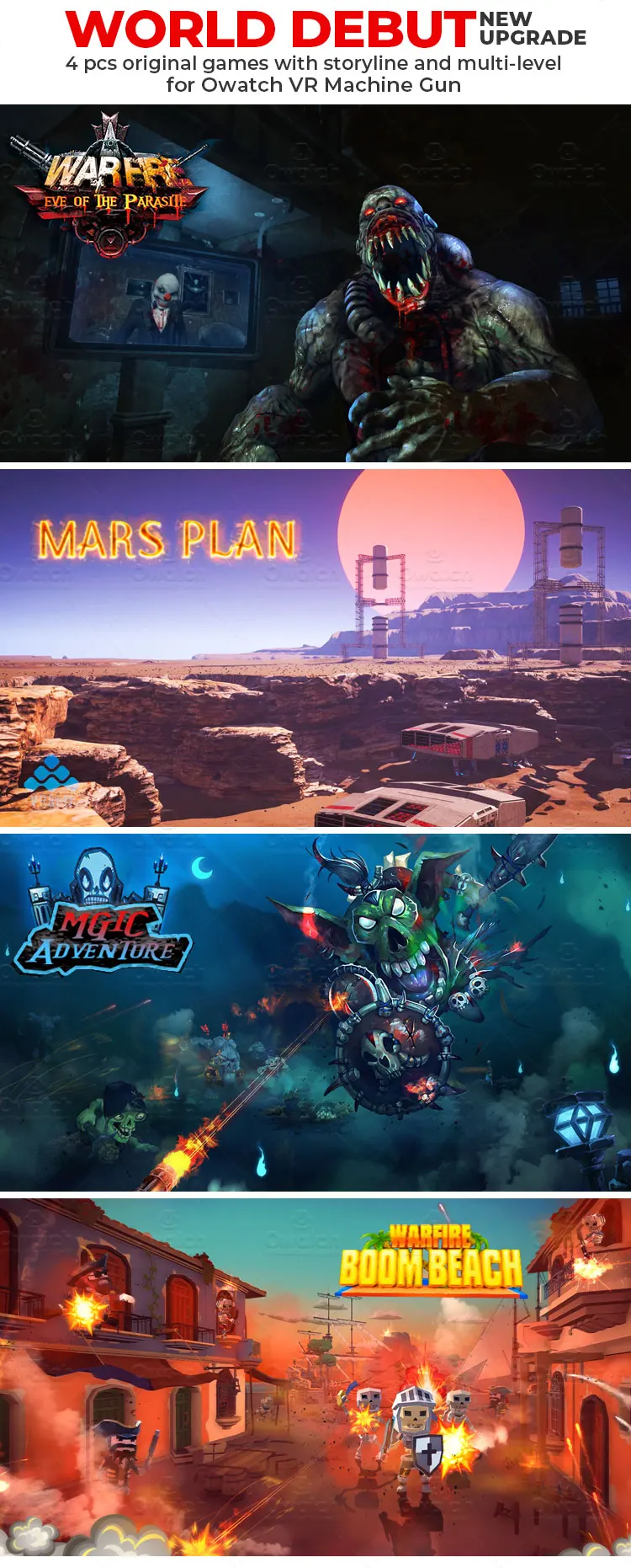 أفضل سعر آلة جاتلينج القتال Vr