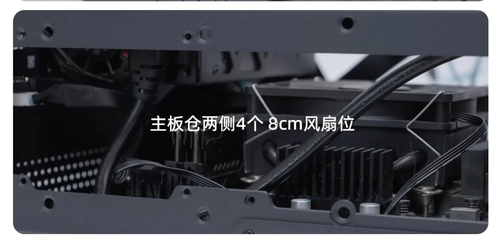 Black Mini ITX Storage Chassis 12 Disk Position 1U PCI-E Power Supply Server Storage Housing Accessory