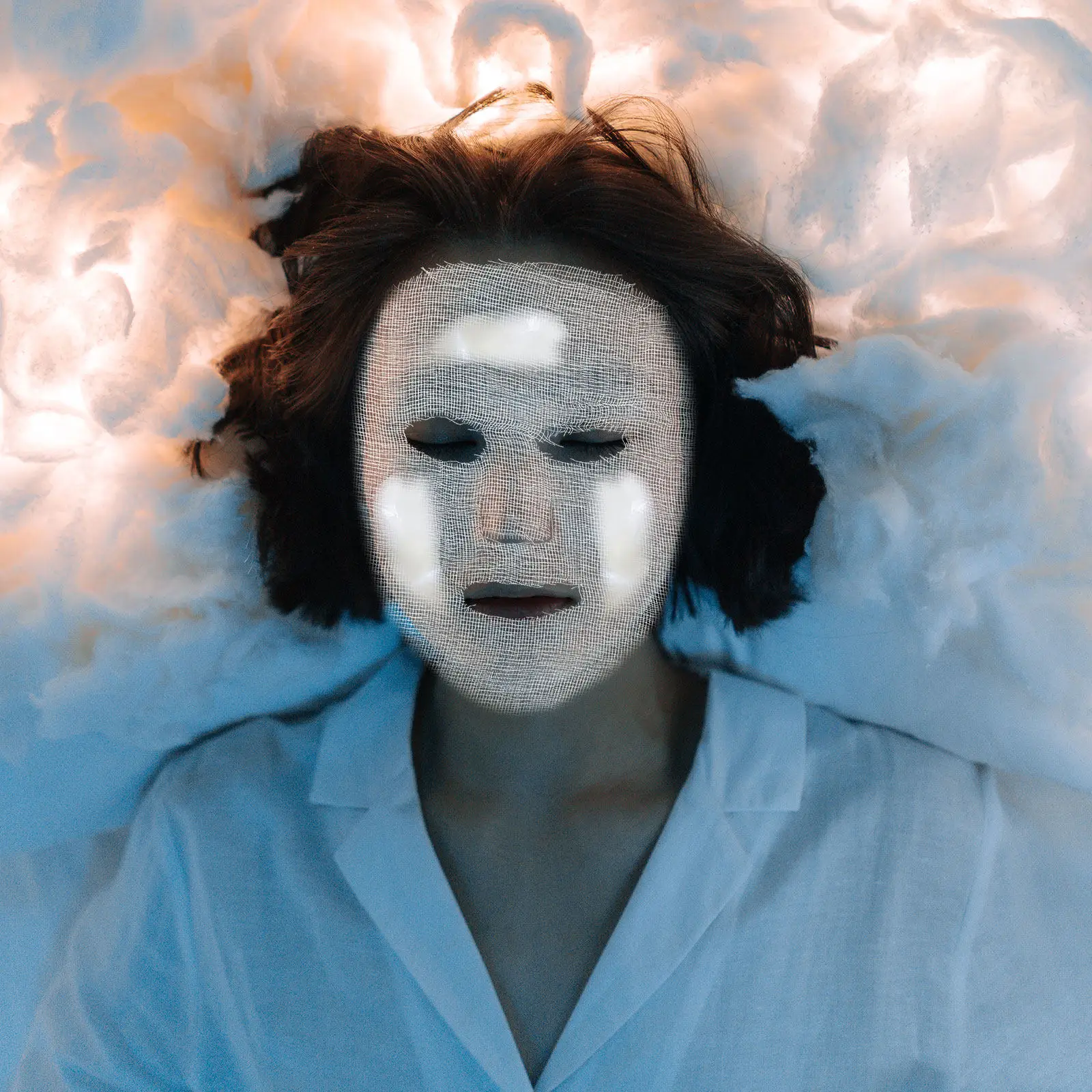 

100 шт. одноразовых мягких марлевых масок для лица, увлажняющие пленки для ухода за кожей, DIY маски для лица, товары для ухода за кожей