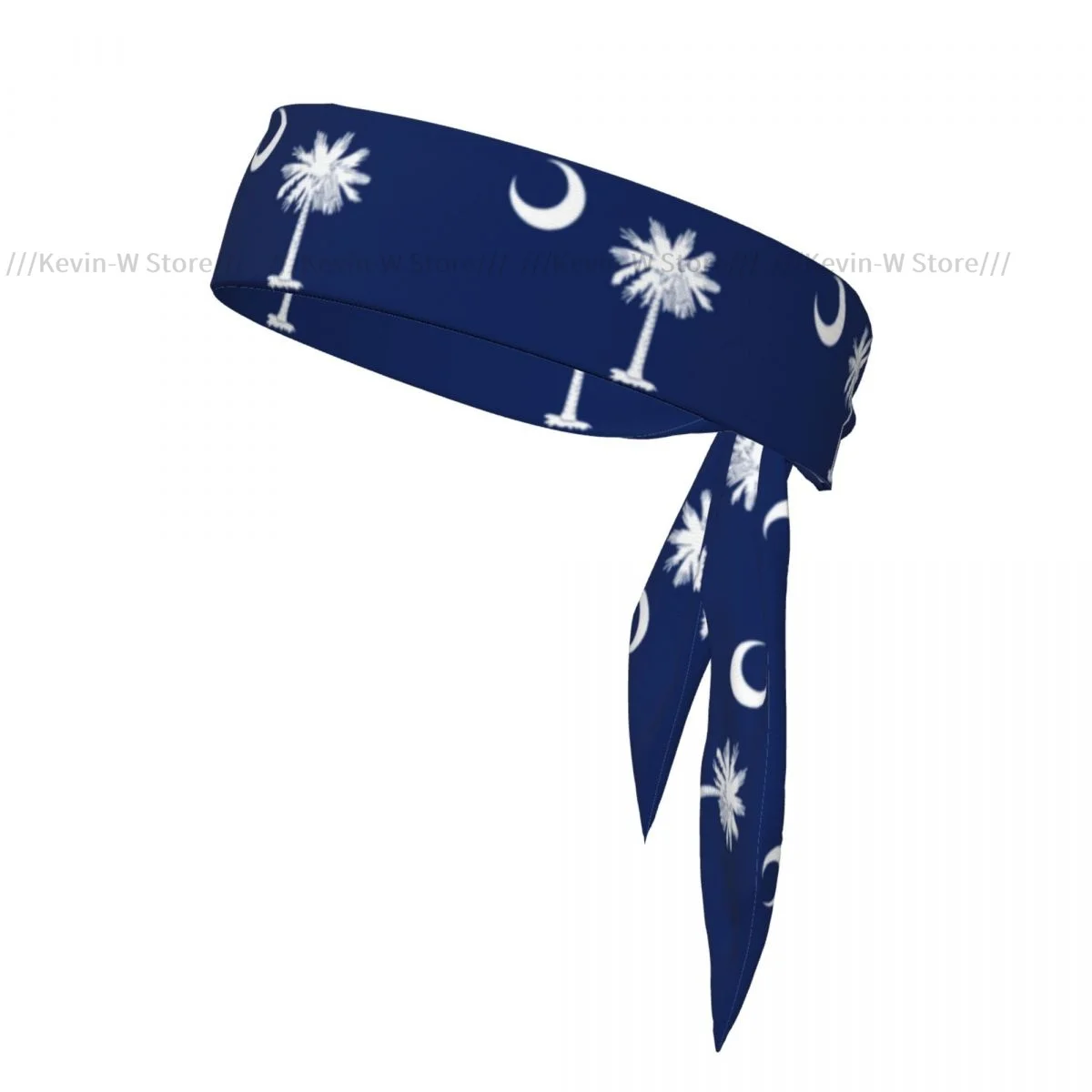 Flag Of South Carolina Bandanas Hairband Head Tie Sports Headband for Running Tennis Karate Athletics Brief Style