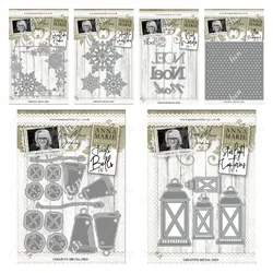 Metalowe matryce do wycinania Scrapbook Diary Decoration Stencil Embossing Template DIY Paper Card Handmade Christmas Jingle Bells Die Set